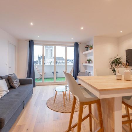 Appt Premium Centre Chateau Terrasse 2 Chambres 6P Vue Exceptionnelle كان المظهر الخارجي الصورة